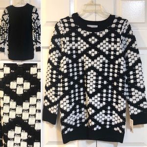 NWT-Romeo & Juliet-Basket Knit Pullover-Sz S